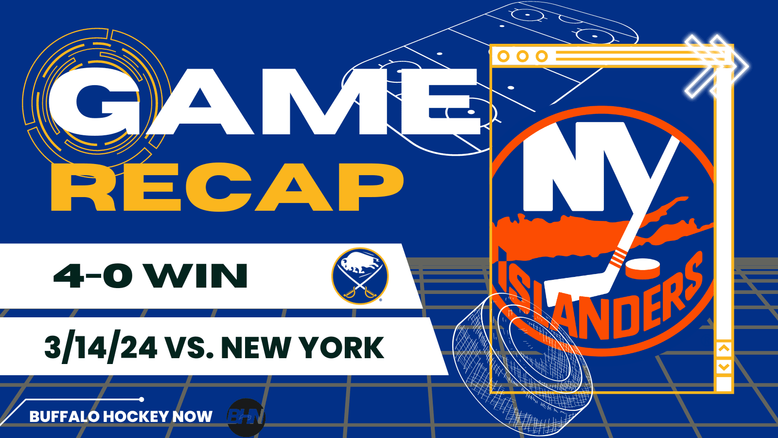 New York Islanders Buffalo Sabres game recap